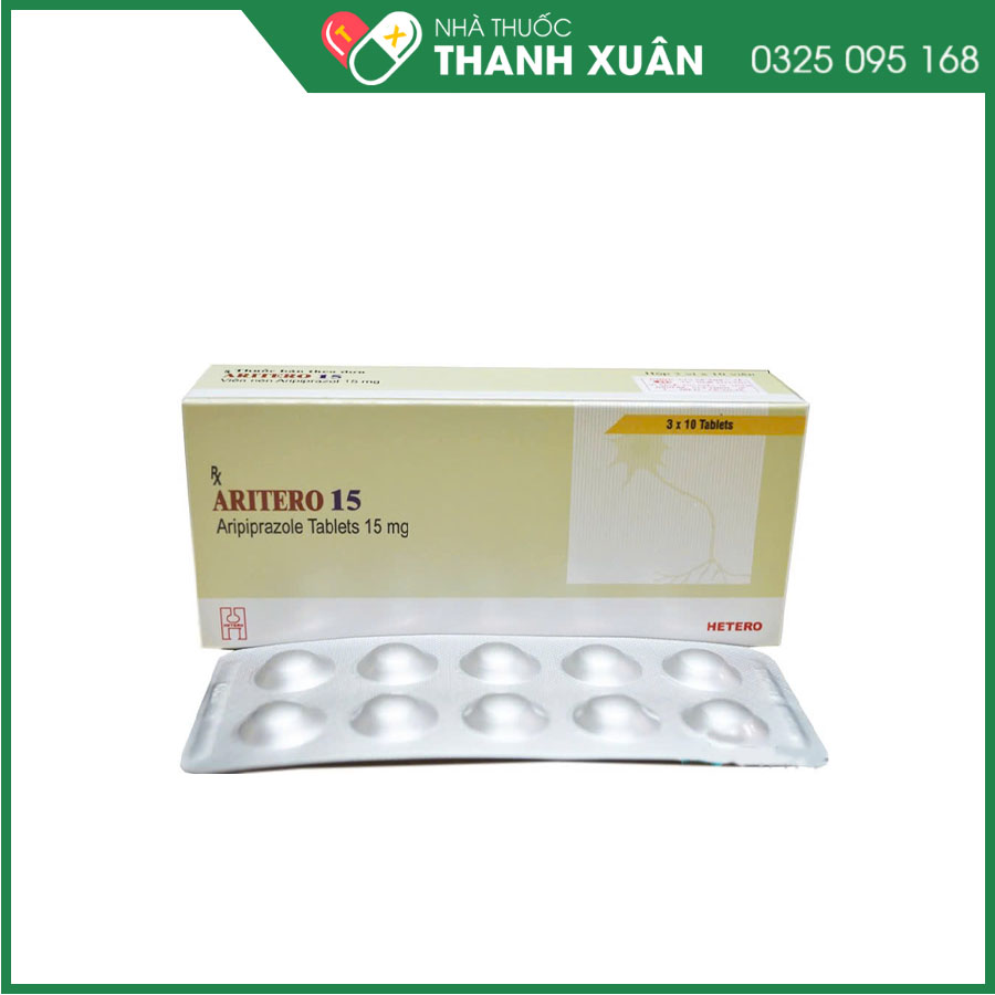 Aritero 15 điều trị tâm thần phân liệt, rối loạn lưỡng cực